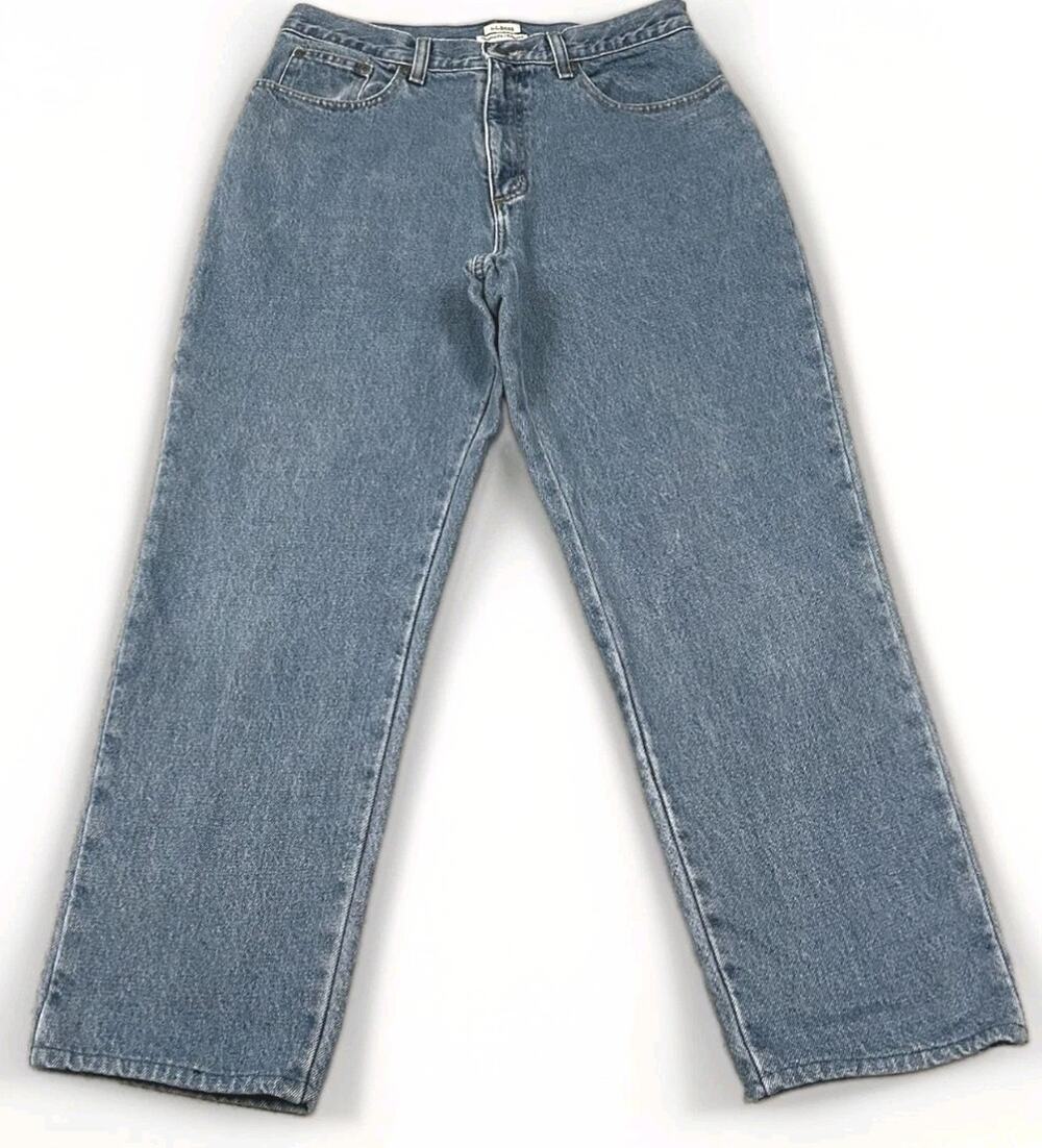 Y2K L.L. Bean Original Fit Relaxed Fit‎ Flannel Lined Denim Jeans